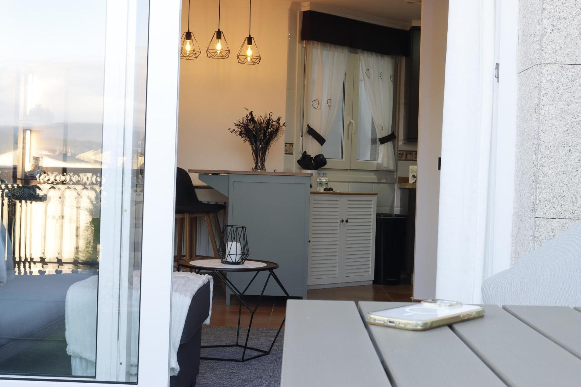 Apartamento Terraza vistas a la Ria y Parking Ribadeo Exterior foto